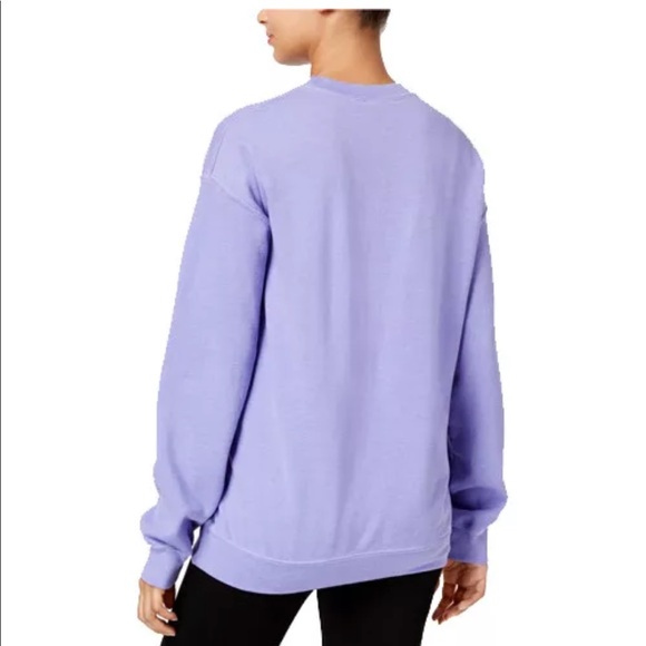 NWT $49 Tupac 2Pac Praying Sweatshirt Sz XS Purple - Picture 2 of 4